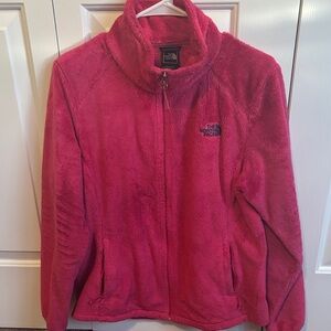 The North Face Vibrant Pink Fleece Jacket